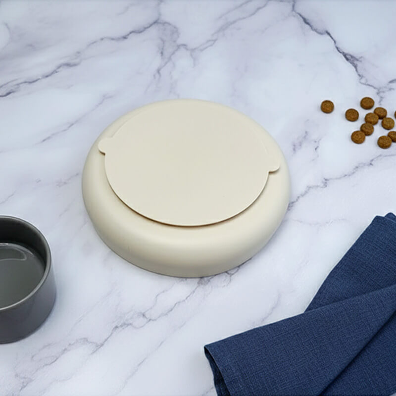 ⛰️Mountaineer Themed Slow Feeder Bowl-Orange&Cream&Purple