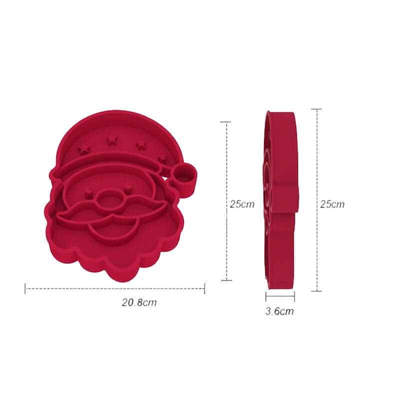 🎅 Father Christmas Slow Feeder Bowl-Two-Sided