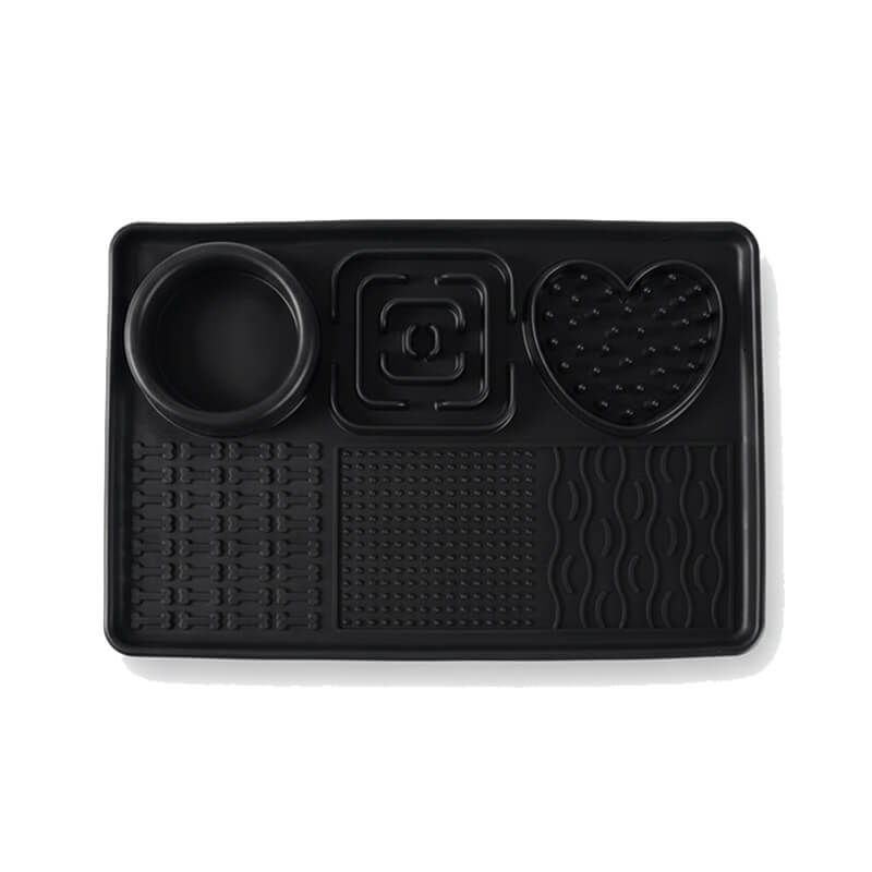 3-in-1 Enrichment Lick Mat with Suction Cups- Large Rectangle