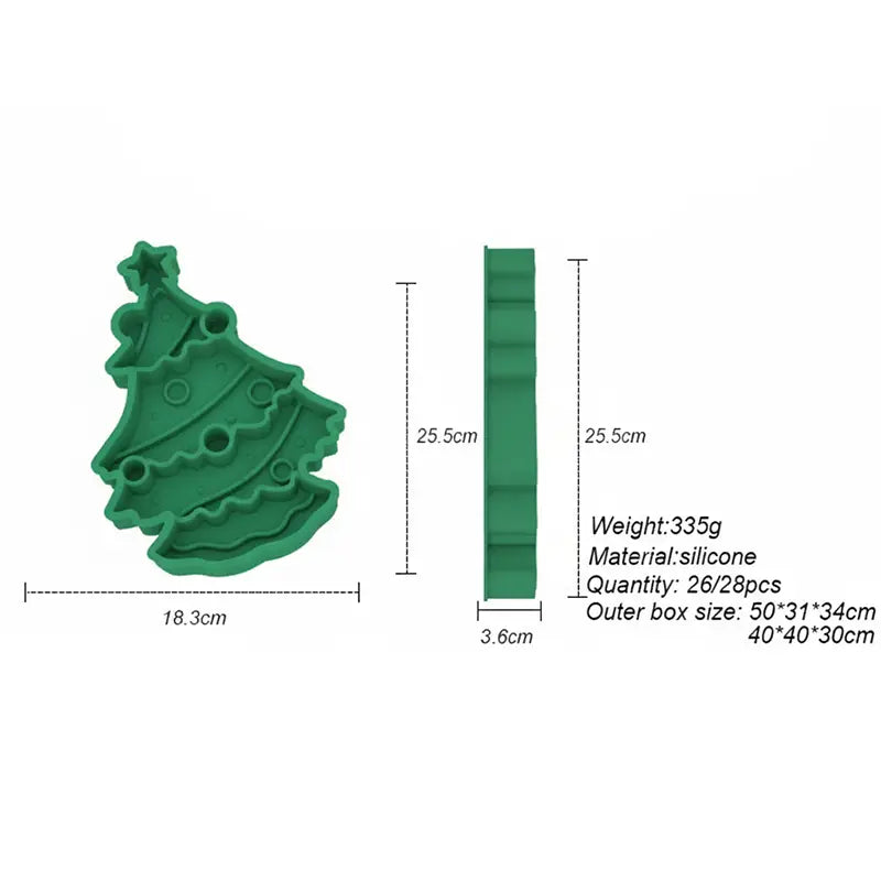 🎄 Christmas Tree Slow Feeder Bowl
