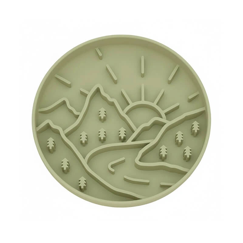 ⛰️Mountaineer Themed Slow Feeder Bowl-5 colors