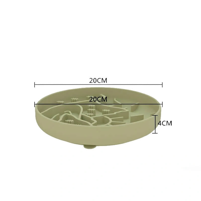 ⛰️Mountaineer Themed Slow Feeder Bowl-5 colors