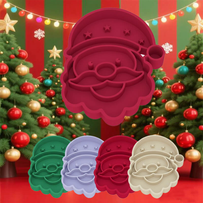 🎅 Father Christmas Slow Feeder Bowl-Two-Sided