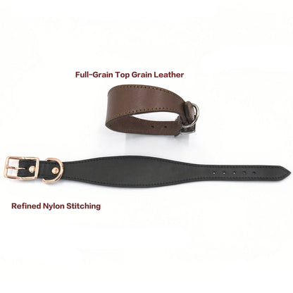 No pull wide dog harness in brown with adjustable straps for secure and comfortable fit