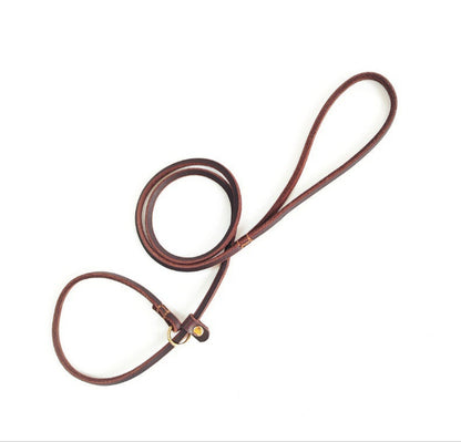 Professional Dog Training Leash - Anti-Pull Leather | HRR dog​