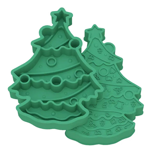 🎄 Christmas Tree Slow Feeder Bowl